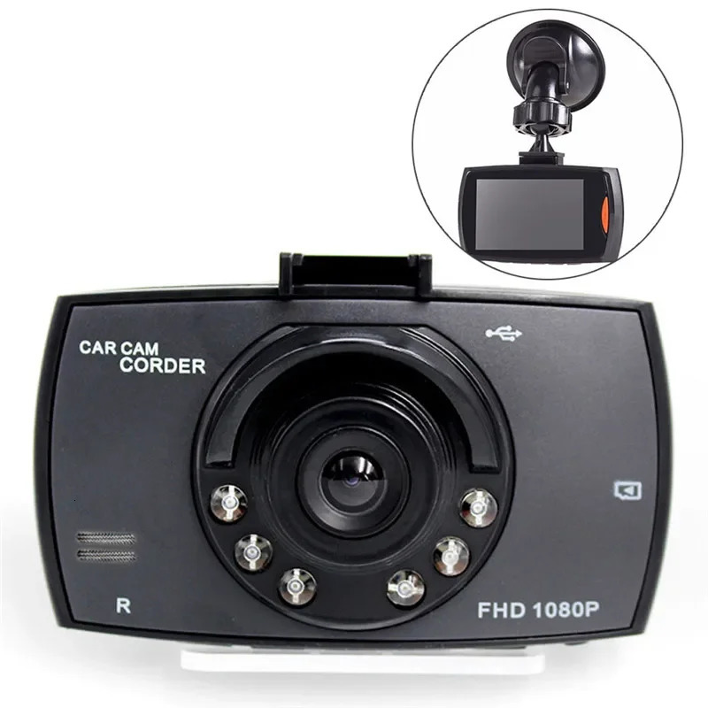 1080P Car Night Vision 24 Full Colors Car DVR Dash Camera Driving Recorder Vehicle Registrator Automobile Recorder Full HD G30 240219