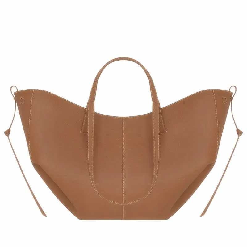 Designer bags Cyme Textured Back Shoulder Camel Numero Un Nano Ma Tote Women's Crossbody Bag Women's Tote Bag Leather Bag Half Moon Bag