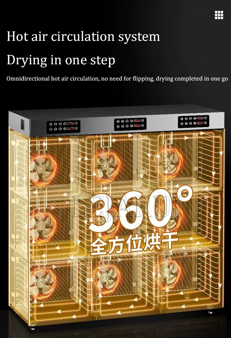 90 Layers Fruit Dryer Electric Meat Drying For Vegetables Food Dehydrator Drying For Vegetables And Fruit Drying Machine
