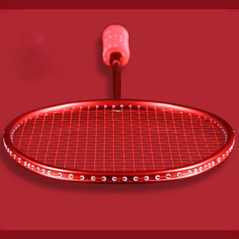 Badminton Rackets Ultralight Professional 5U Badminton Racket Carbon Fiber Badminton Racket Sport Competition Training Racket UP TO 32LBS 240227