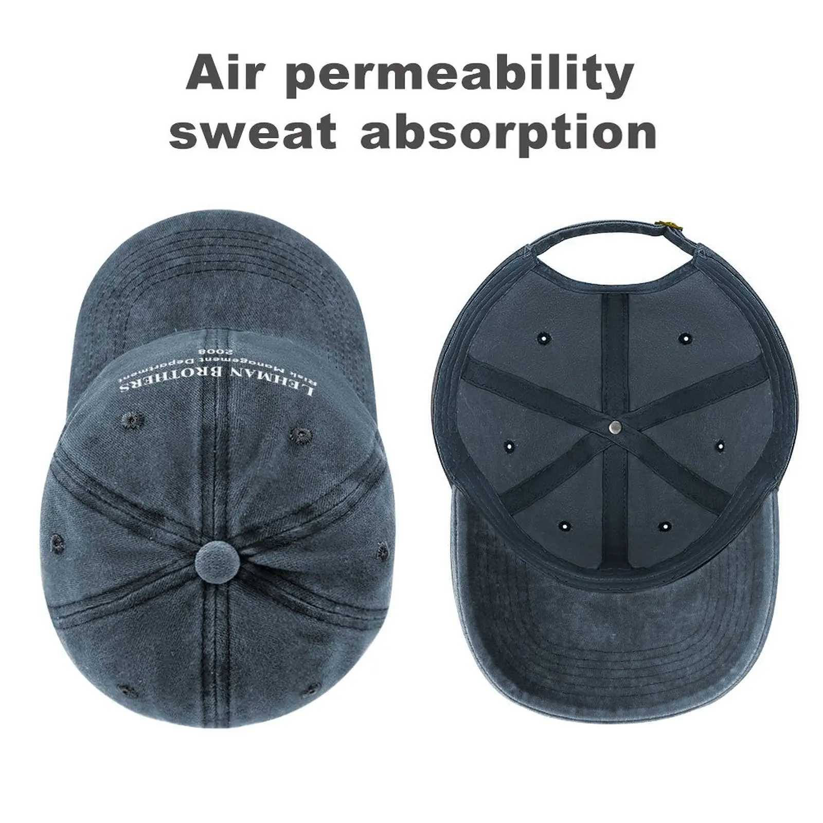 Wide Brim Bucket Hats Lehman Brothers Risk Management Department 2008 Cowboy Rave Beach Baseball Mens and Womens Hat J240305