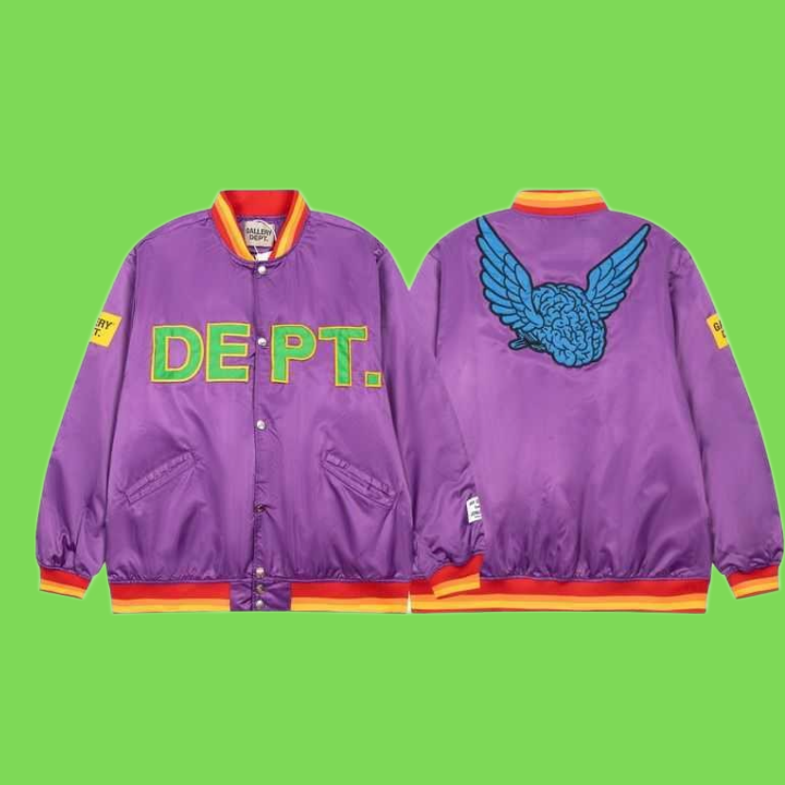 Baseball Coat Designer Men Pilot Jackets ies Dept Trendy Uniform yes Women Embroidered Print Denim Loose Fashion Label Spring Autumn 32MG