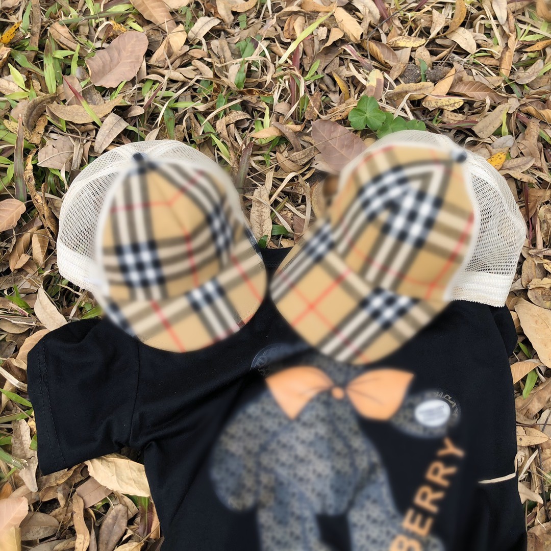 Designer baby kids plaid dome ball caps hat baby boys girls letter jacquard baseball hats INS Kids gauze breathe sports hats summer outdoor beach visor cap S1147