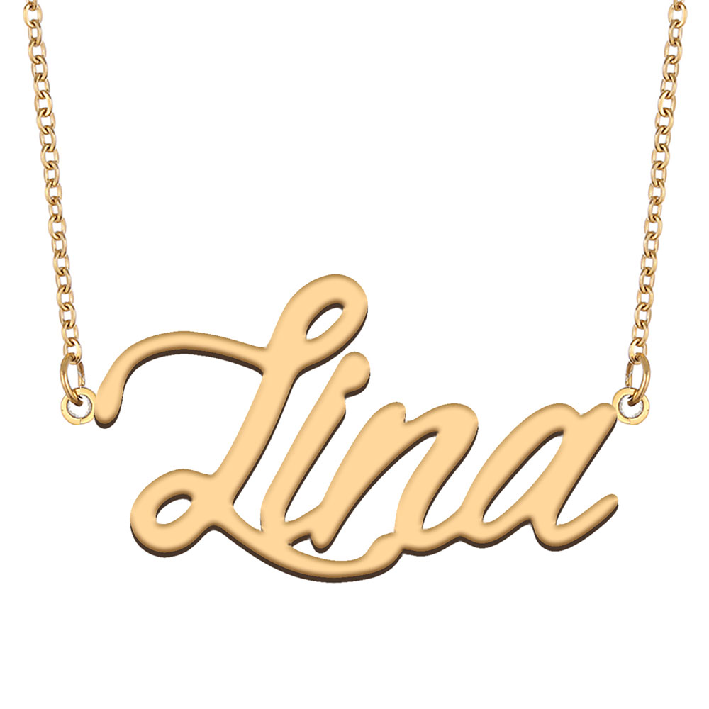Lina Name Necklaces… - image
