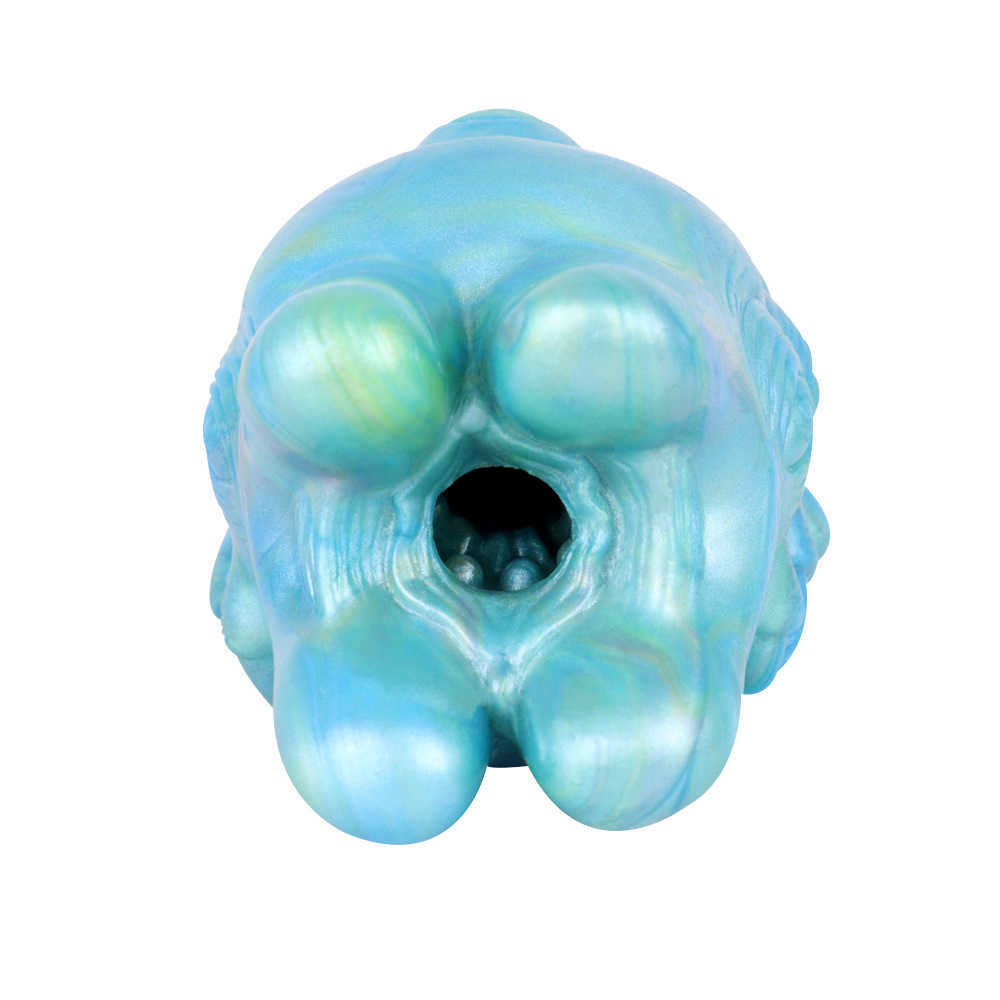 Nxy Masturbators Feeba Male Masturbation Device Adult Sexual Fun Tube Aircraft Cup Single Hole Pinch Suction Alien Inverted Model Name