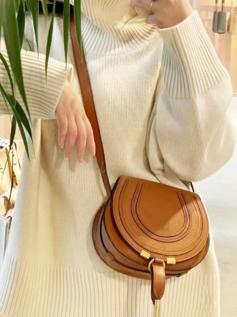 Woman Saddle Shoulder Bags crossbody designer bag saddles vintage mini cross body lady purses Leather Letters 2024