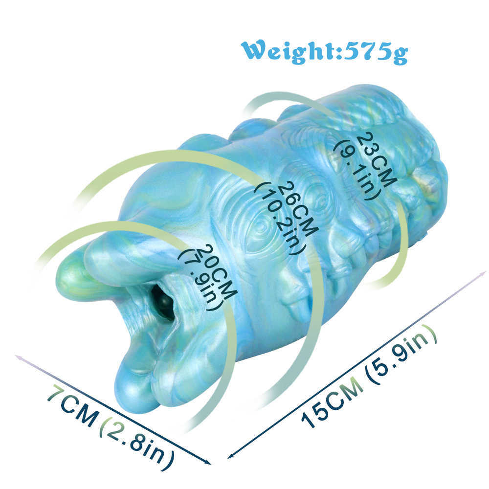 Nxy Masturbators Feeba Male Masturbation Device Adult Sexual Fun Tube Aircraft Cup Single Hole Pinch Suction Alien Inverted Model Name