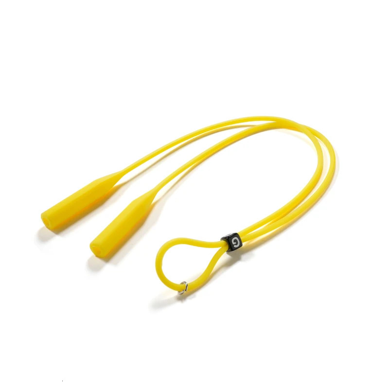 5 PCS Adjustable Color Elastic Silicone Eyeglasses Straps Sunglasses Chain Sports Anti-Slip String Glasses Ropes Band Cord 240226
