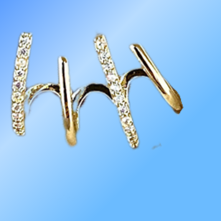 New Geometry Elegant Stud Earrings Women Shining Cubic Zirconia Wedding Engagement Party Jewelry