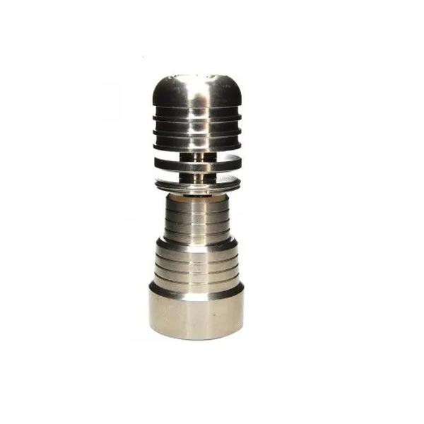 5 Hole Domeless Convertible Titanium Nail 18mm 14mm Adjustable Male or Female in stock ZZ