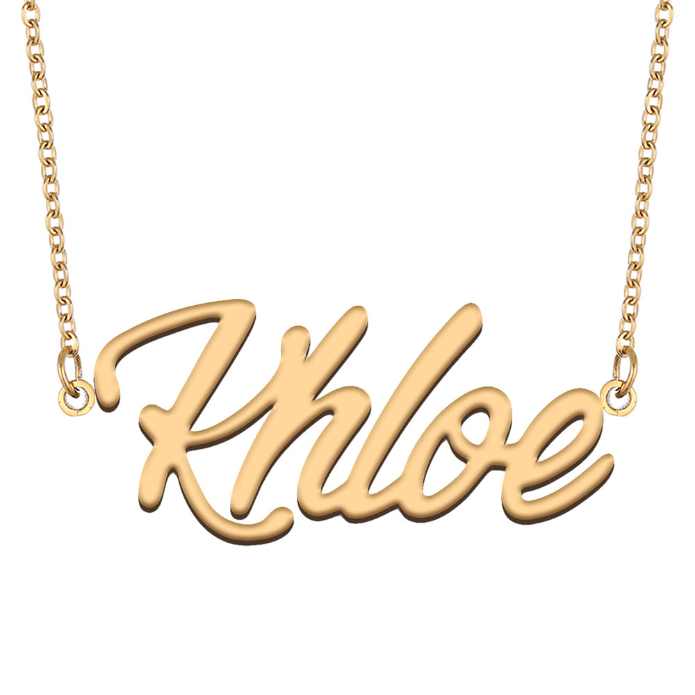 Khloe Name Necklace… - image