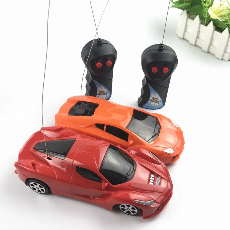 2 Channels Electric RC Car Children Toys for boy Outdoor Radio Remote Control Sports Car Model Toy