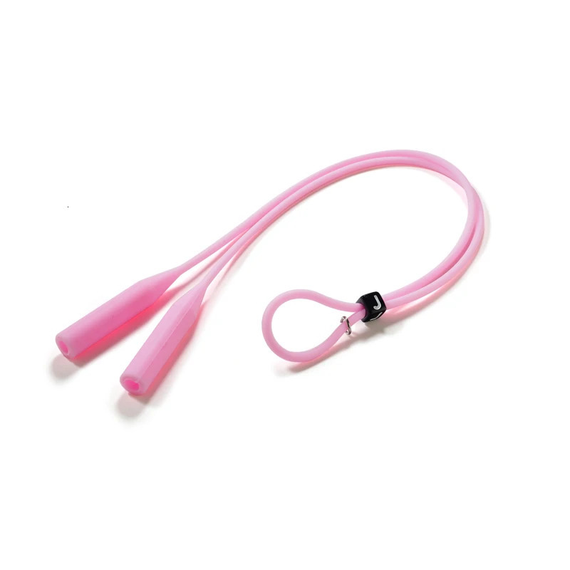 5 PCS Adjustable Color Elastic Silicone Eyeglasses Straps Sunglasses Chain Sports Anti-Slip String Glasses Ropes Band Cord 240226