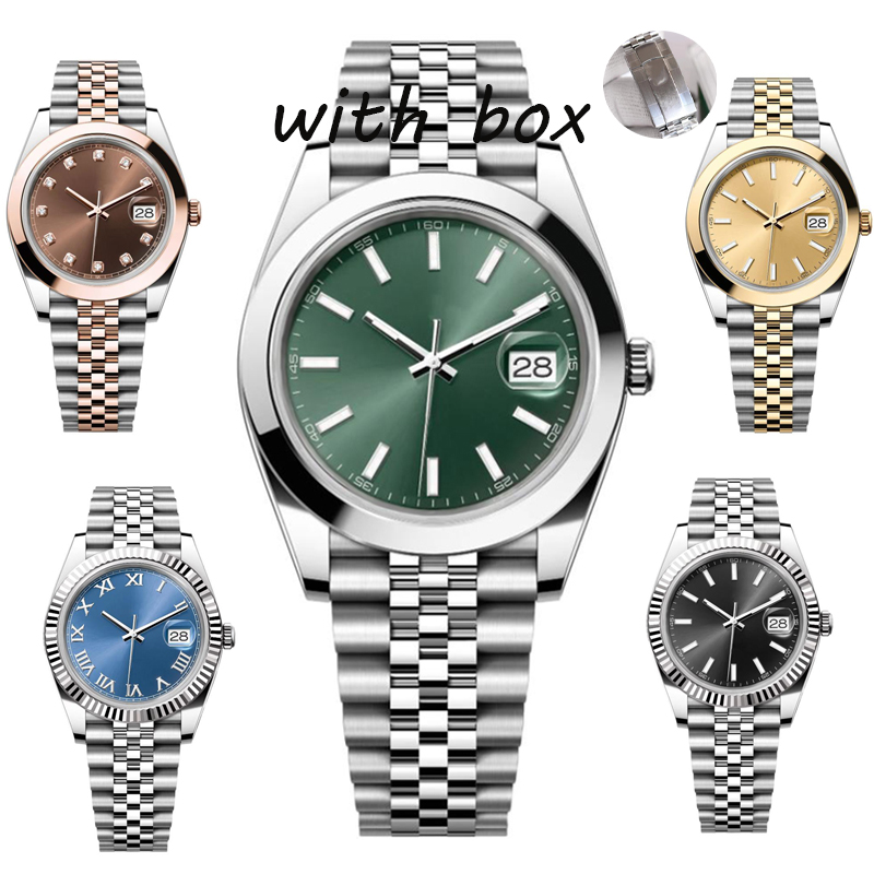Mechanical Automatic Men's Watch Fashion Designer Aperture Rose Gold 41mm Watch Men's High Quality 36mm 904L Stainless Steel Waterproof Watch Sapphire Luxury Watchc