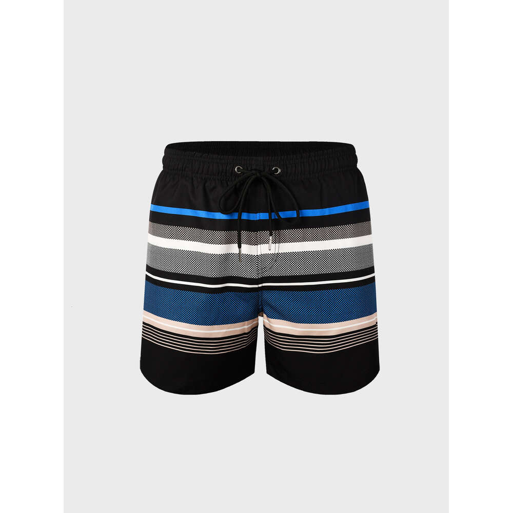 Double Layered Swimming Fashionable Loose Fitting Beach Pants for Soaking in Hot Springs to Prevent Awkwardness and Increase Weight. Plus Size Men