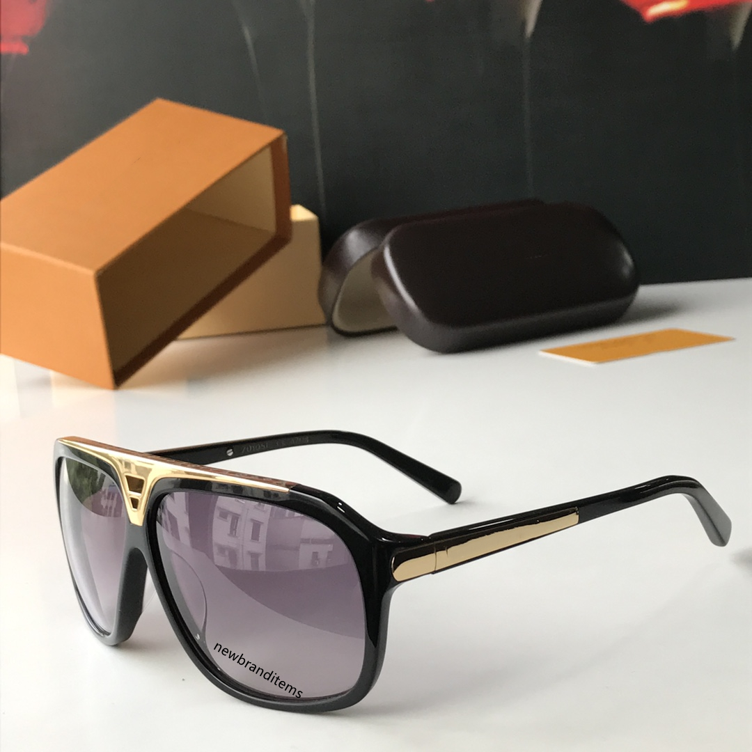 Sunglasses Woman men women Luxury Brand Designer Fashion Unisex Evidence Sunglasses High Quality Sun Glasses Eyewear Ladies Female Glasses Z0350W