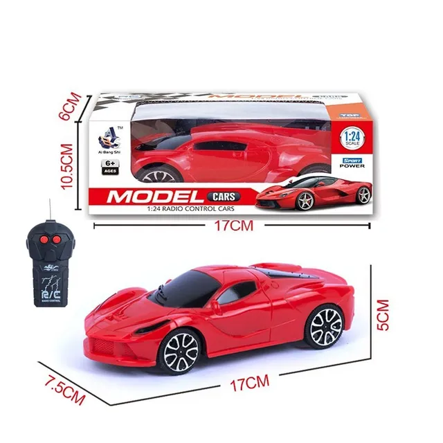 2 Channels Electric RC Car Children Toys for boy Outdoor Radio Remote Control Sports Car Model Toy