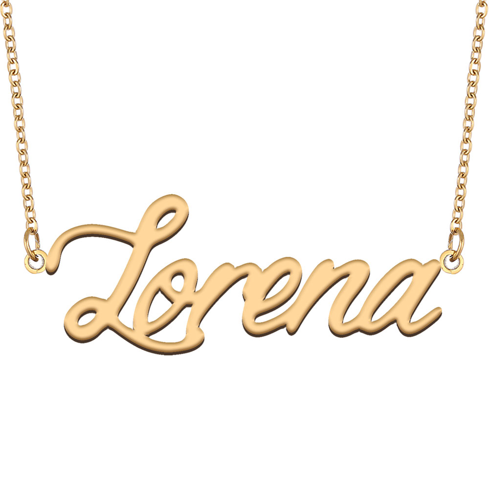 Lorena Name Necklac… - image