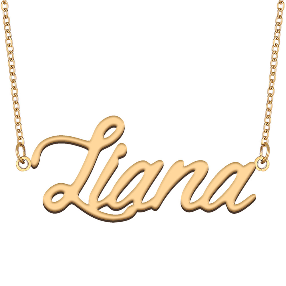 Liana Name Necklace… - image