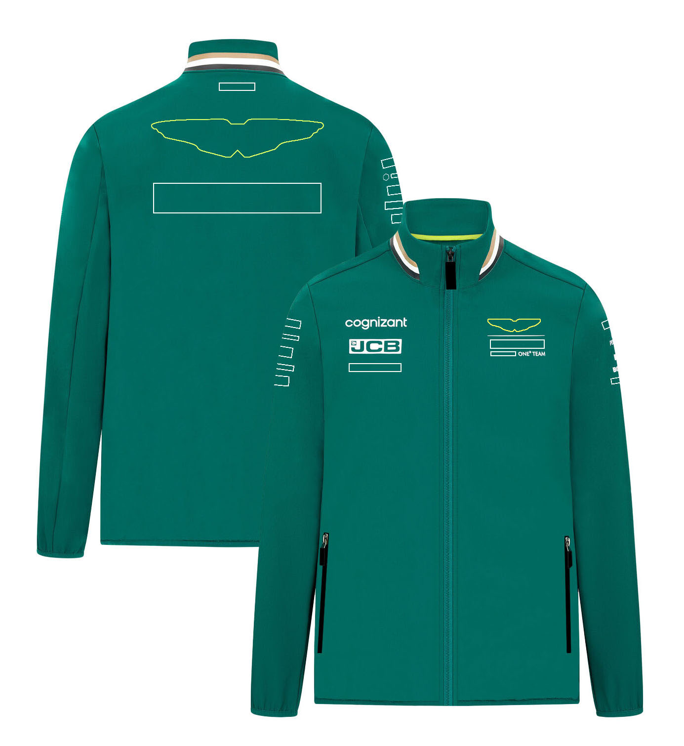 F1 Formula One racing suit 2025 sports soft shell jacket thin veet windproof free shipping
