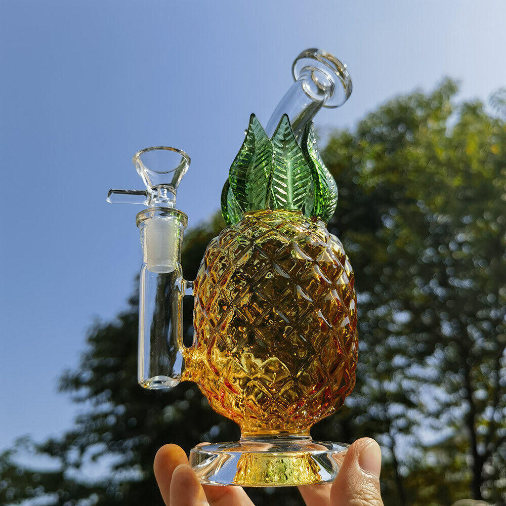 Thick Glass Bongs Heady Water Pipe Bubblers Recycler Oil Rigs Dab Accessory for Smoking Dry Herb