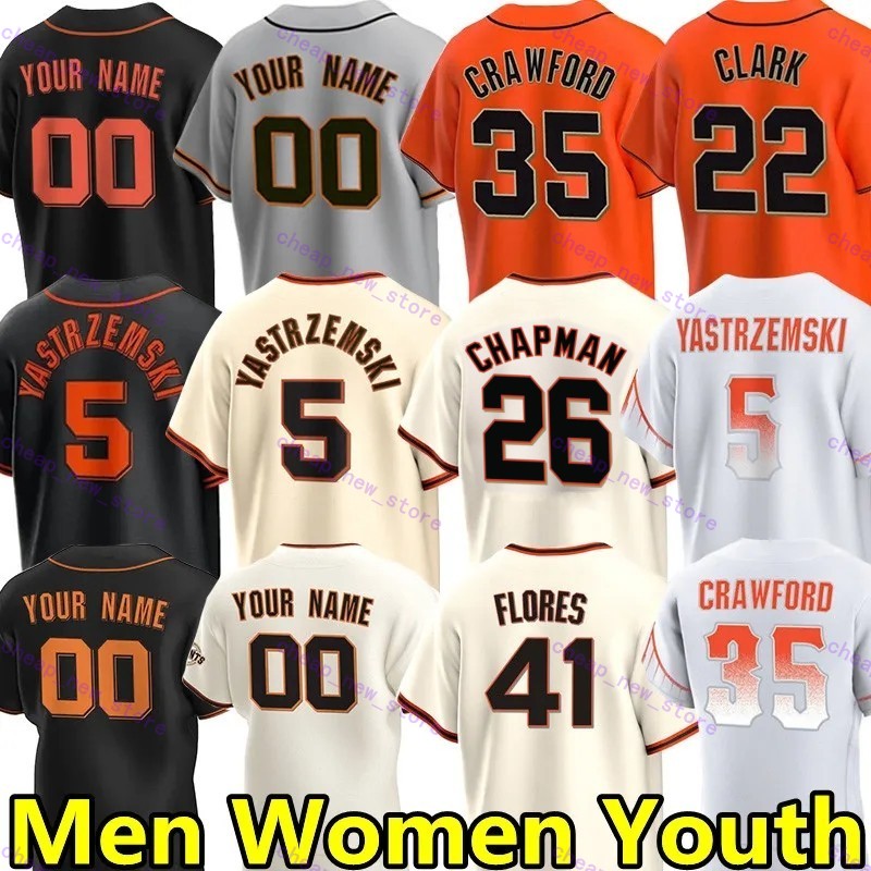 Jung Hoo Lee Baseball Jersey Matt Chapman Wilmer Flores David Villar Logan Webb Michael Conforto Camilo Doval LaMonte Wade Jr. Jorge Soler Patrick Bailey Buster Posey