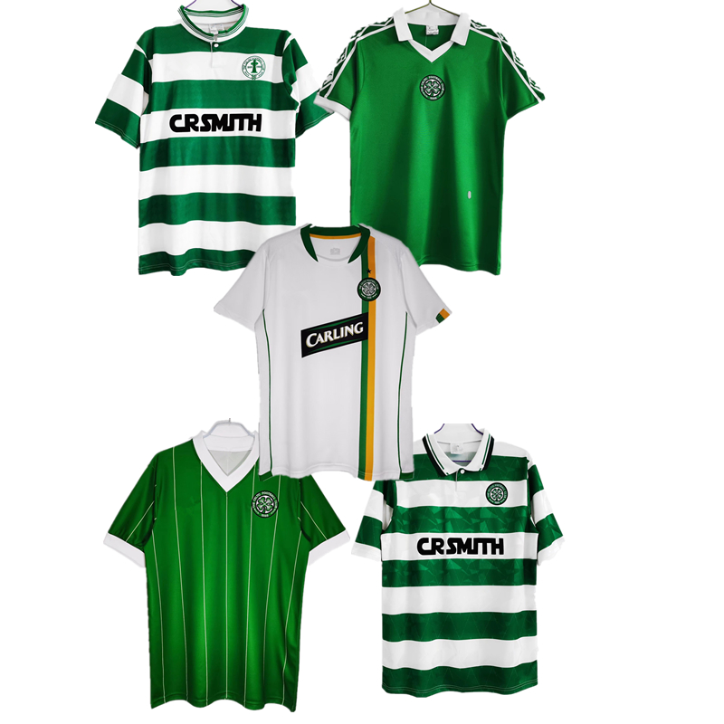 Retro Celtss Soccer Jerseys 84 87 89 94 98 80 LARSSON Home Away KYOGO JOSEPH 06 Celtic Football Shirt MORAVCIK TURNBULL ETI CHRISTIE JOTA GRIFFITHS FORREST GUEYE