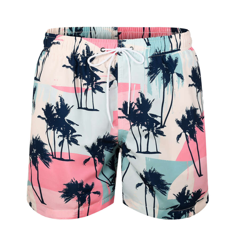 2024 Beach Loose Fitting, Quick Drying Swimming, Lined Swim Pants for Men, Adult Hot Spring Casual Shorts