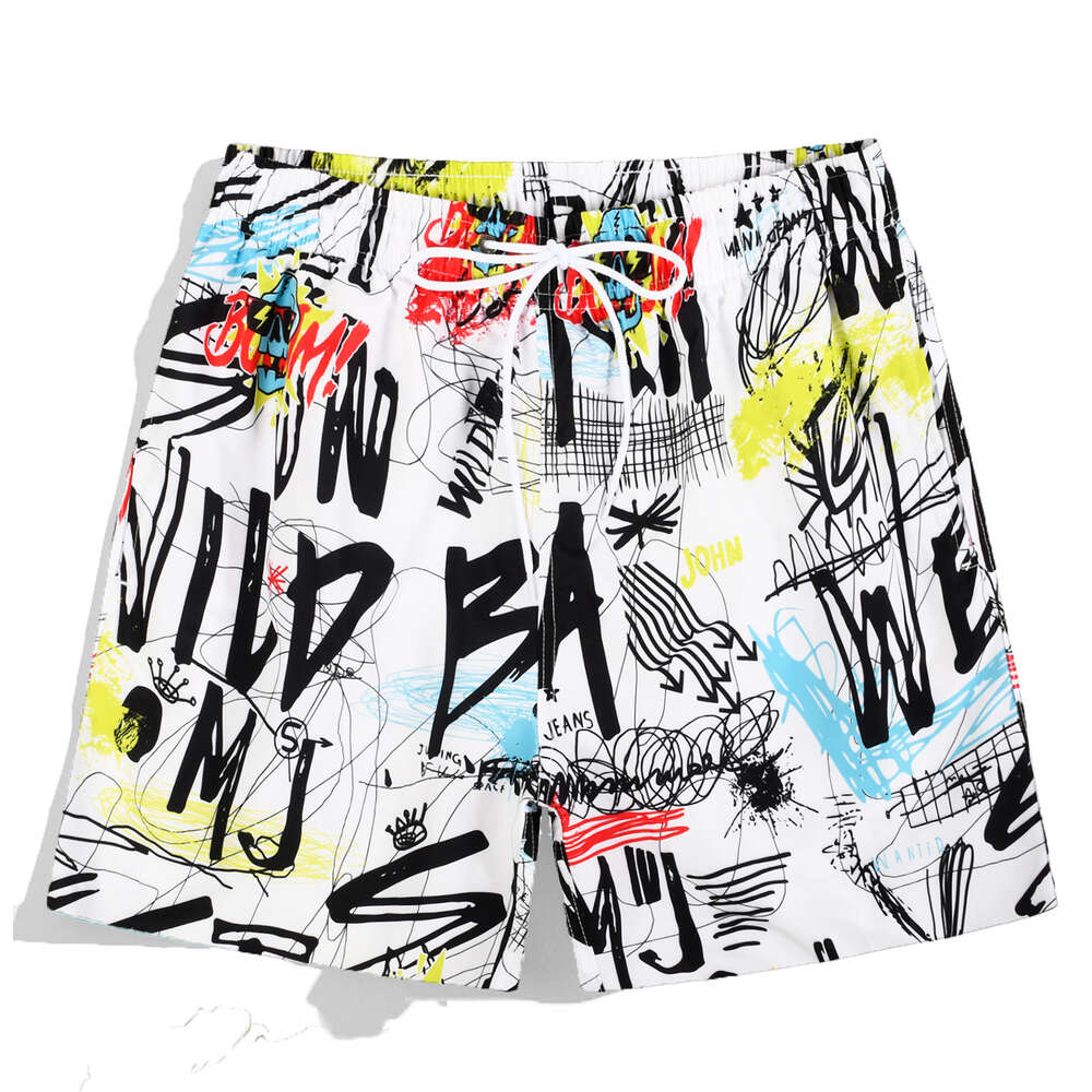 Beach Loose Fitting, Quick Drying Swimming, Lined Swim Pants for Men, Adult Hot Spring Casual Shorts