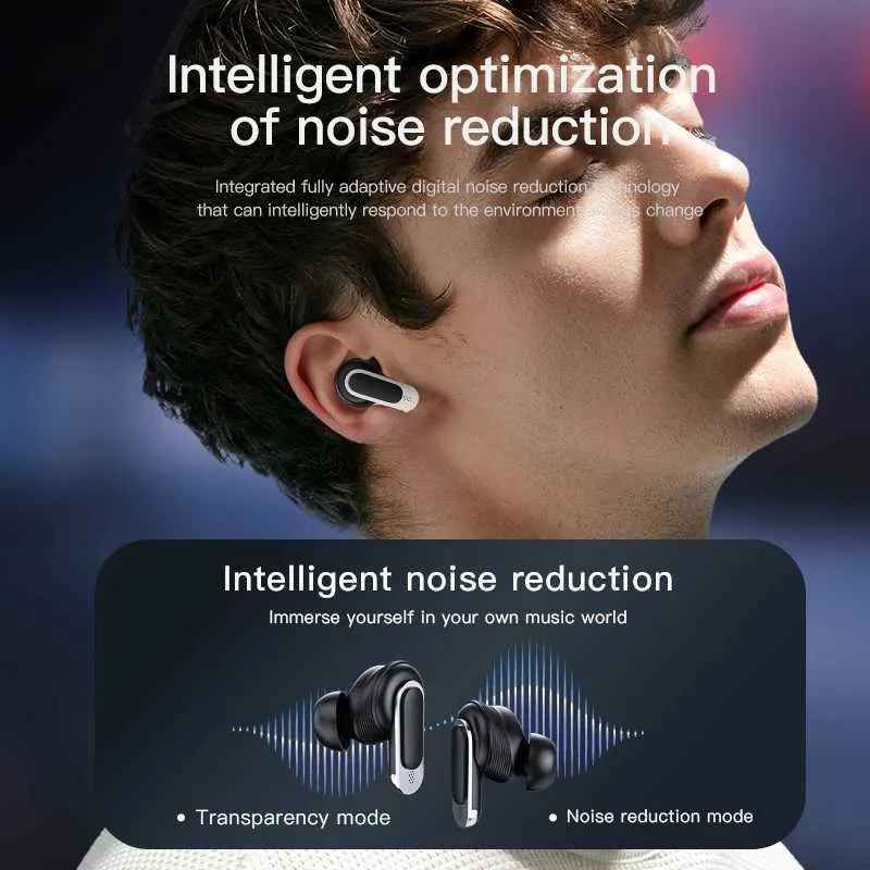 Cell Phone OKCSC TOUR PRO 2 ANC True Wireless Earphones Noise Cancelg Bluetooth Headphones TWS Earbuds Small Sports Waterproof Headset YQ240105