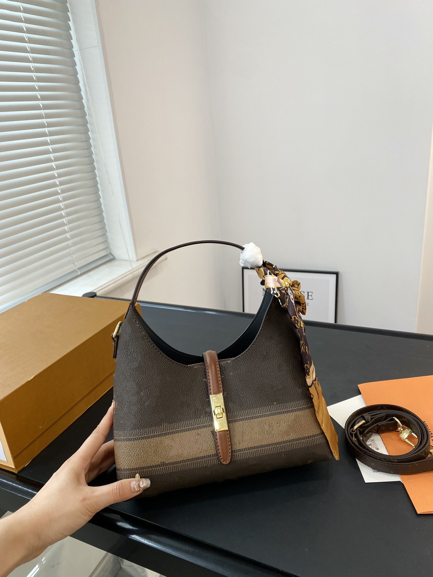 Designer luxury handbags purse fashion Totes NM Wild at Heart Empreinte Giant MM Bag Creme Leather women shopping bags
