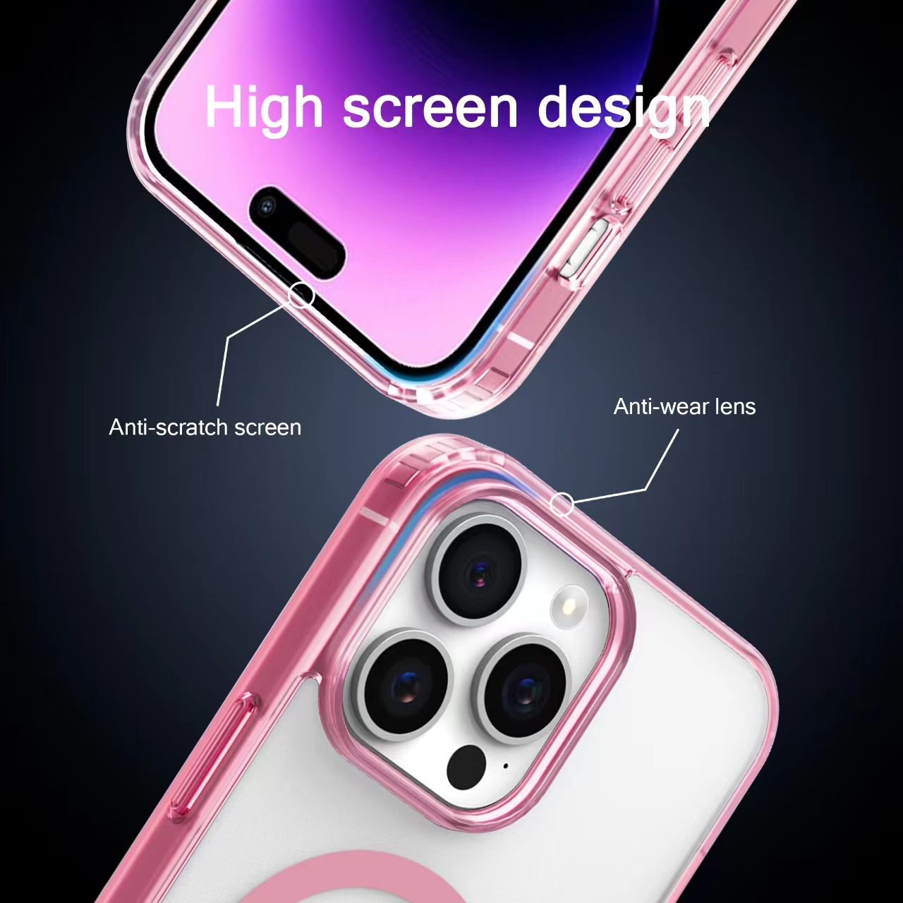 Luxury Matte Translucent Frosted AcrylicMagnetic Wireless Charge For Magsafe Case for iPhone 17 16 15 14 13 12 11 Pro Max Translucent Shockproof Soft 