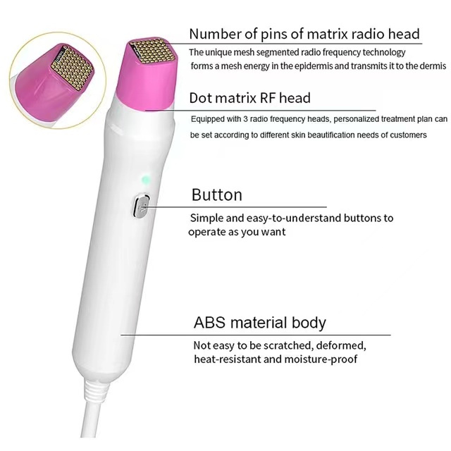 3 In 1 RF Skin Rejuvenating Machine Face Lift Massager Device Facial Body Anti Wrinkle Blemish Removal Skin Care Tools