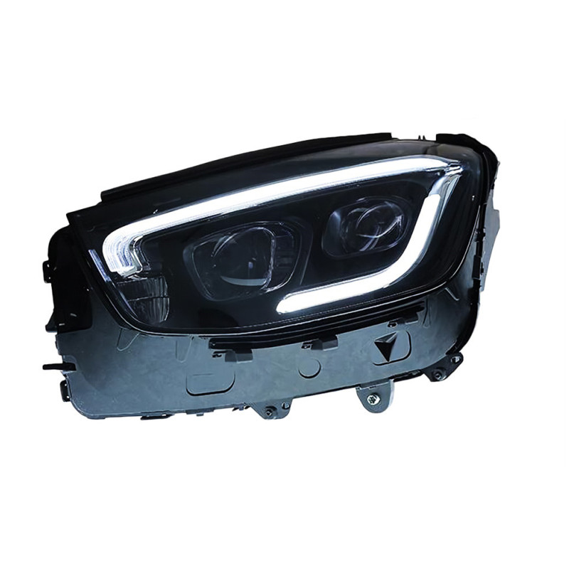 Car For Benz GLC C253 GLC260 GLC300 20 20-20 22 LED Headlight Dynamic Turn Signal Lights DRL LED Lens Assembly