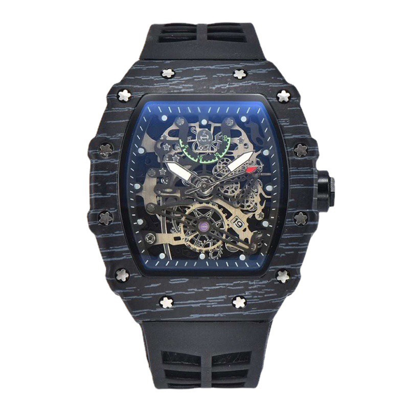 New 2026 Luxury Men Watch Designer Fashion Sport Watches Men's Military Watches Analog Clock Tonneau 43mm Quartz Wristwatch Man