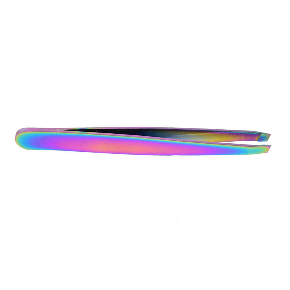 Stainless Steel Colorful Eyebow Tweezers Beauty Slanted Hair Removal Of High Quality Make Up Tools Tweezers Pinzas Augenbrauenpinzette Aus Edelstahl