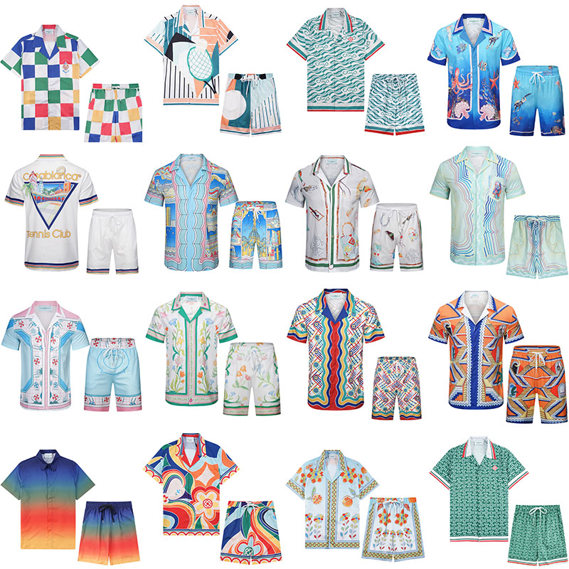 casablanca shirt neck tennis t casa men designer summer v blanca sweat beach club relaxation shorts sleeve casablanc womens clothes outdoor breathable shirts luxur