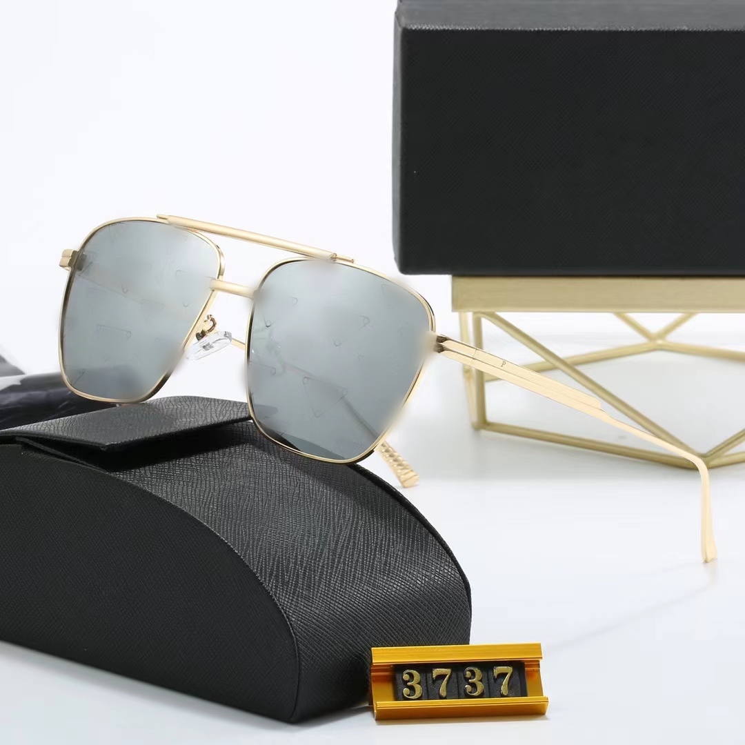 2023 Top luxury Sunglasses polaroid lens designer womens Mens Goggle senior Eyewear For Women eyeglasses frame Vintage Metal Sun Glasses jing ru 3737 PPDDA