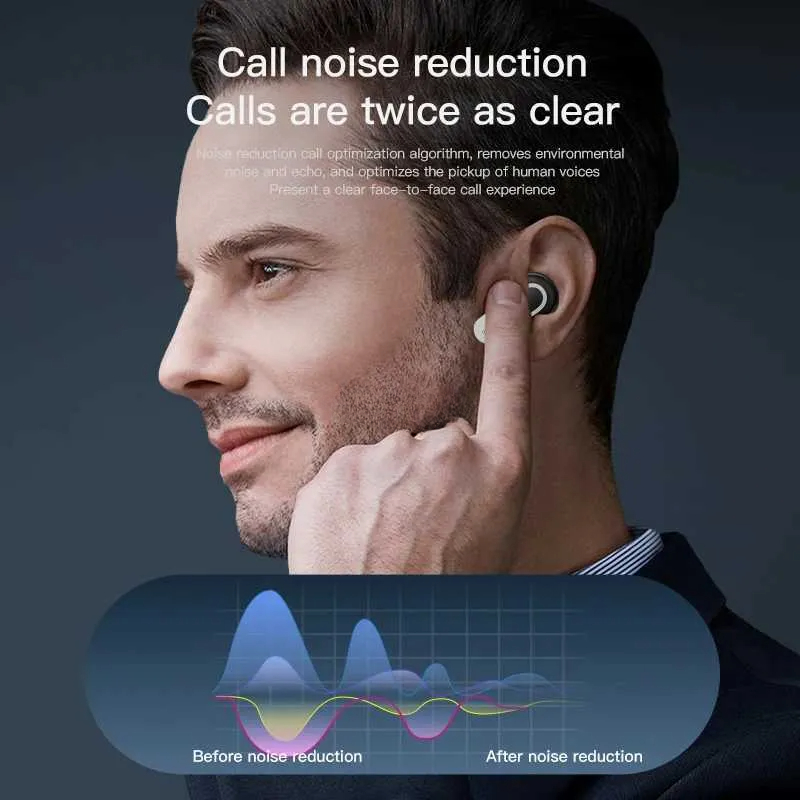 Cell Phone OKCSC TOUR PRO 2 ANC True Wireless Earphones Noise Cancelg Bluetooth Headphones TWS Earbuds Small Sports Waterproof Headset YQ240105