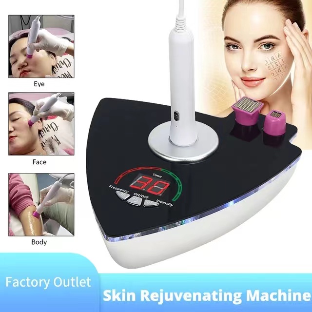 3 In 1 RF Skin Rejuvenating Machine Face Lift Massager Device Facial Body Anti Wrinkle Blemish Removal Skin Care Tools