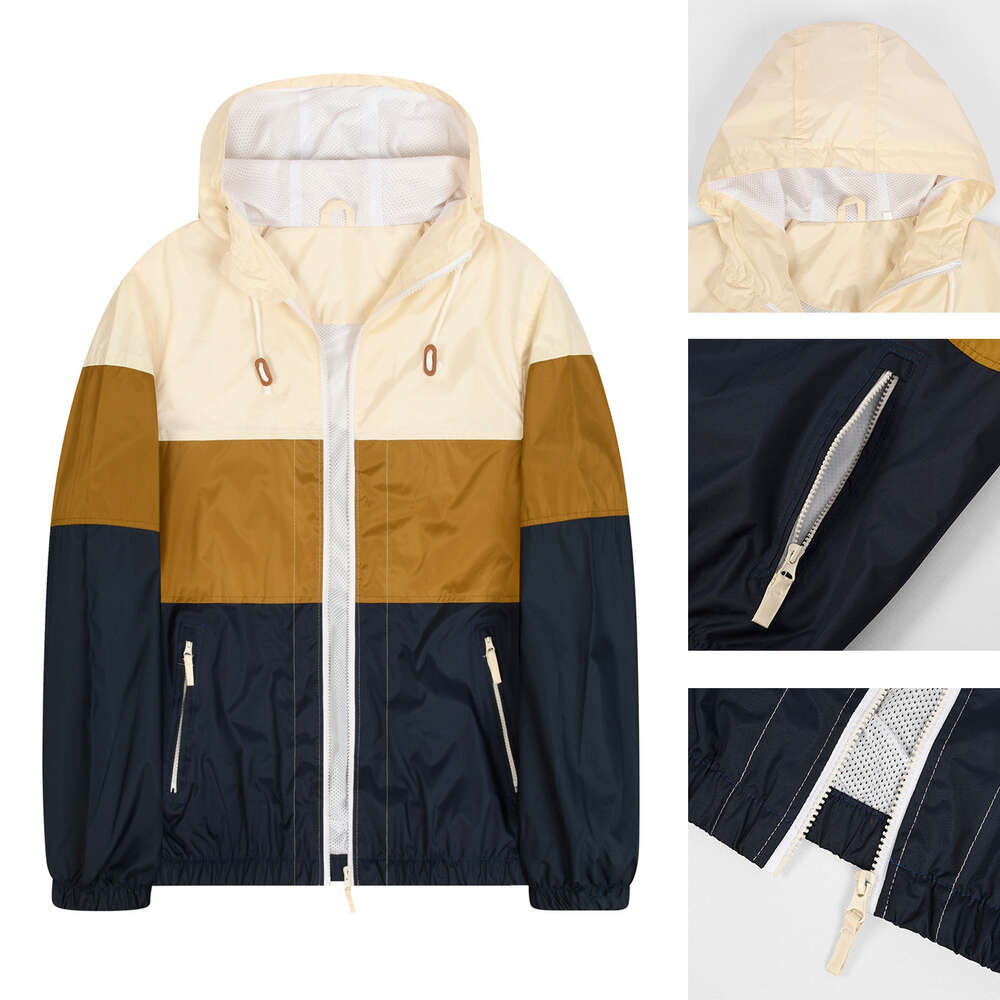 2024 Thin Outdoor Windbreaker Fashionable Autumn New Minimalist Waterproof Jacket Men's