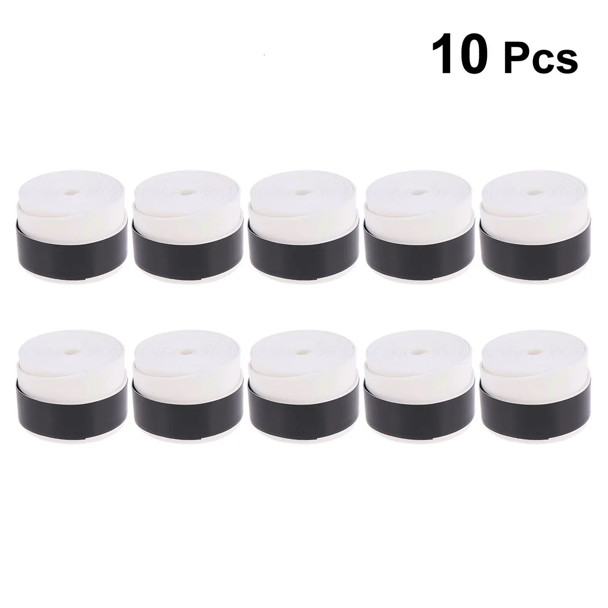 10pcs Badminton Racket Sweat Band Grip Anti Perforated Super Absorbent Tennis Squash Overgrip 240223