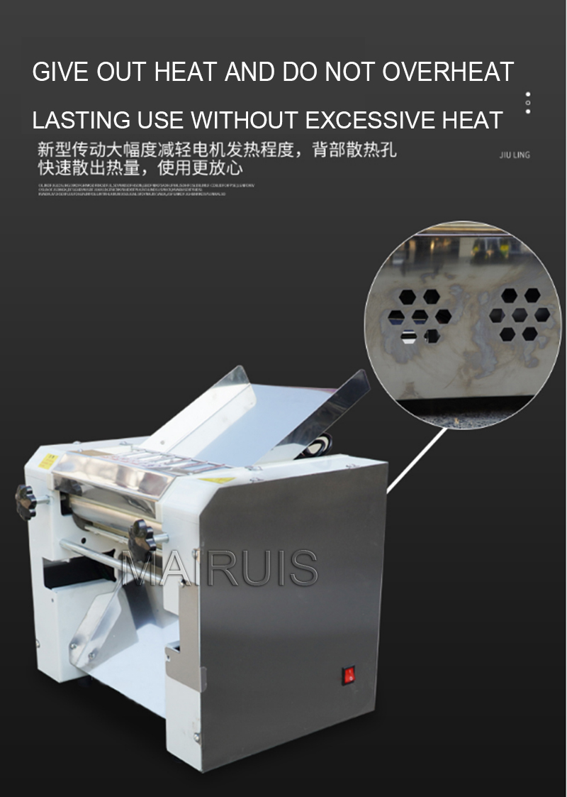 Fully Automatic Dough Pressing Machine Electric Dough Sheeter Roller Machine