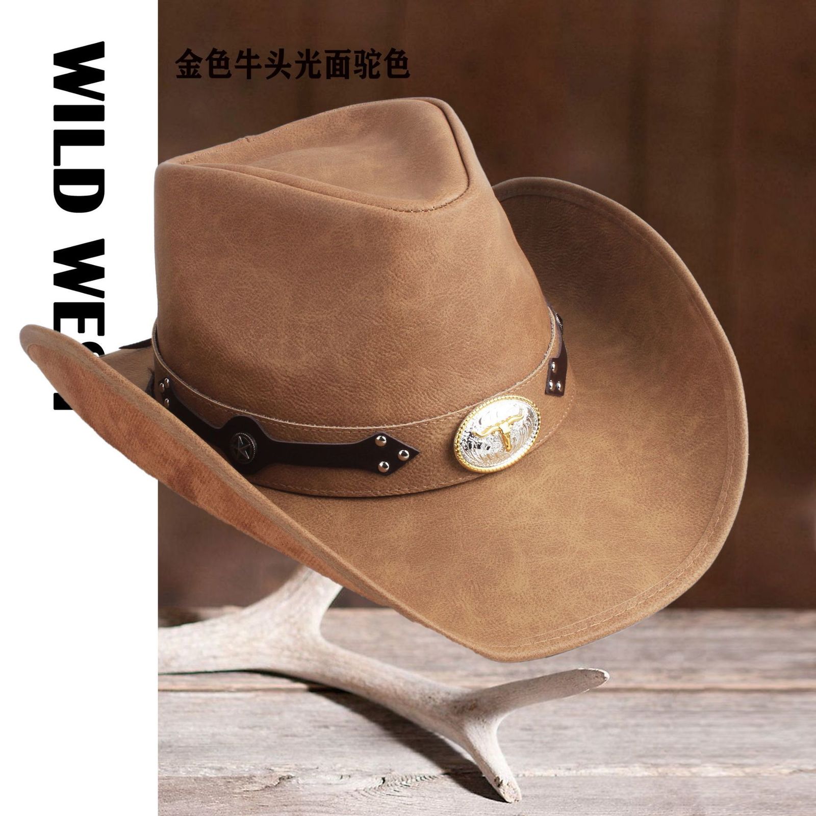 36 Stlye 100 Leather Men Western Cowboy Hat For Gentleman Dad Cowgirl Sombrero Hombre Caps Big Size XXL large head 220513
