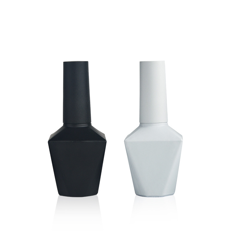 13ml Empty Glass Nail Polish Bottle With Brush Nail gel Bottle Paint Glue Containers Nail Oil Bottle