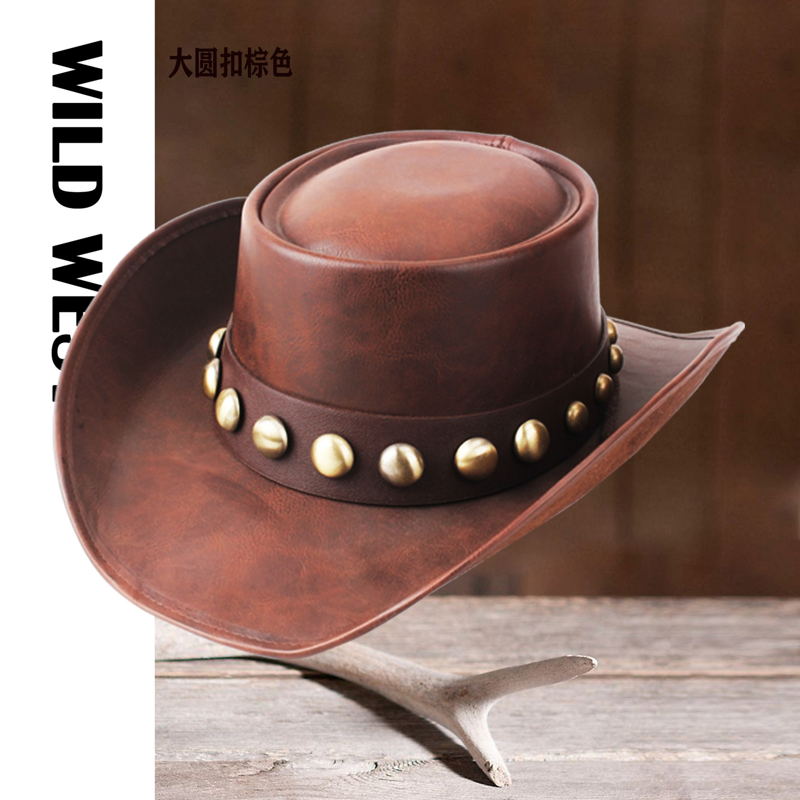 36 Stlye 100 Leather Men Western Cowboy Hat For Gentleman Dad Cowgirl Sombrero Hombre Caps Big Size XXL large head 220513