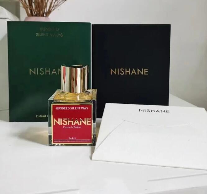 100Ml Nishane Perfume Hacivat Wulonha Ani EGE Hundred Silent Ways Fragrance Man Women Extrait De Parfum Long Lasting Smell Brand Neutral Cologne Spray