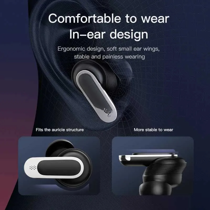 Cell Phone OKCSC TOUR PRO 2 ANC True Wireless Earphones Noise Cancelg Bluetooth Headphones TWS Earbuds Small Sports Waterproof Headset YQ240105