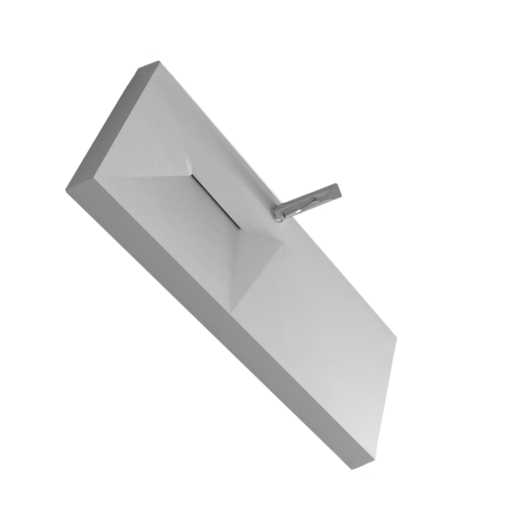 1200mm Unique Design Wall Suspension Vanity Washbasin Above Counter Hidden Style Drain Sink 38428-A