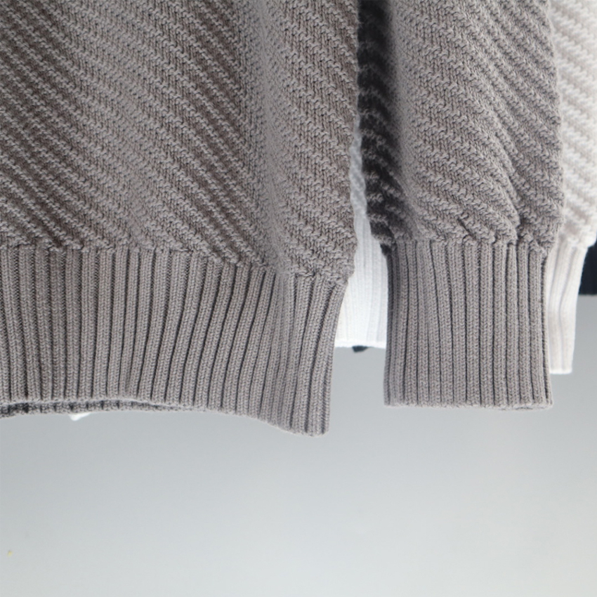 Designers Mens Sweater Half Neck Polo Knitted Embroidery Warm Pullover Slim Knitting Jumpers High Quality Wild Breathable Sweatshirt